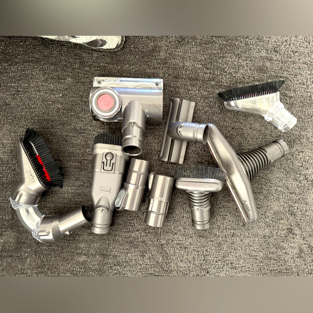 7 Dyson Vacuum cleaner attachments, most New